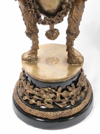 Bronze Porcelain Candelabra