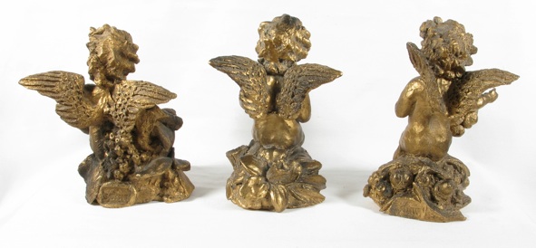 Painted Cherubs